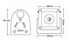 SIDE VIEW CAMERA C155-AHD