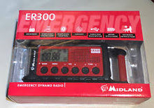 MIDLAND MULTIPLE POWER SOURCE / EMERGENCY RADIO